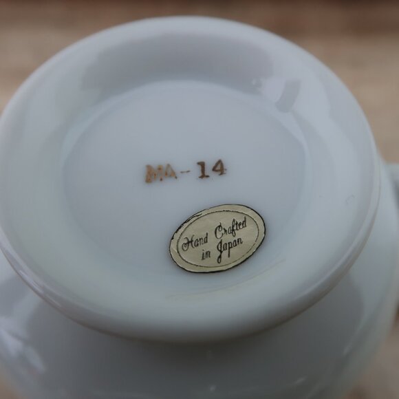 Vintage Norcrest Mother Hand-Painted Cup Saucer Plate Set - Picture 10 of 12